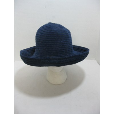 's Bucket Hat Cloche Navy Blue 100% Acrylic Classic Retro Style Warm NEW  eb-45841535